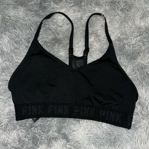 Black Victoria's Secret PINK Sports Bra
